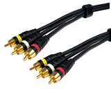 Cables Unlimited 10ft Pro A/V Series Composite A/V Cables