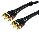 Cables Unlimited 15ft Pro A/V Series Composite A/V Cables
