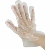 Baumgartens Disposable Glove - X-Large Size - Polyethylene - 100 / Pack - Clear