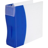Storex Duratech Frosted Poly 3-Ring Presentation Binder