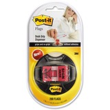 3M Desk Grip Dispenser with Sign Here Flags MMM680HVSHRB