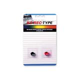 Ko-Rec-Type Black/Red Ink Roller CP17BCP17R
