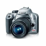 "Canon EOS Rebel XS Digital SLR Camera with EF-S 18-55mm 1:3.5-5.6 IS Lens - Silver - 10.1 Megapixel - 3x Optical Zoom - 2.5"" Active Matrix TFT Color LCD"