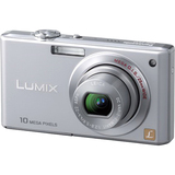 Panasonic Lumix DMC-FX37 Point & Shoot Digital Camera - Silver