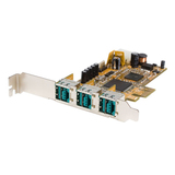 StarTech.com 3-Port PCI Express 12V Powered USB Adapter Card - PEX312PUSB
