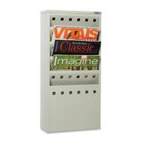Safco Five Pocket Magazine Rack SAF4310GR