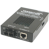 TRANSITION NETWORKS Transition Networks 10/100 Bridging 10/100Base-TX to 100Base-FX Media Converter