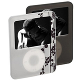 Case Logic INS-1-CG Multimedia Player Skin for iPod Nano - Silicone - Clear, Dark Gray