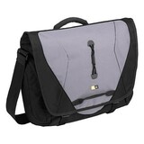 Case Logic Lightweight Sport Messenger Bag - Nylon - Black, Silver