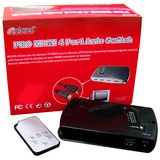 Inland u-Jam 4-Port HDMI Switch with Remote