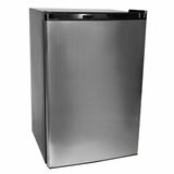 haier hnse05ss flat back refrigerator/freezer - 4.6ft³ - manual de-frost - stainless steel  haier america 1012008029 hnse05ss refrigerators hnse05ss v46735 52141509 204967065 HNSE05SS