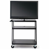 Bretford FPBBUL42-M5BK Flat Panel Wide Body Display Stand - FPBBUL42M5BK