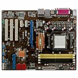 image of ASUS M3A78 Desktop Board - AMD 770 - HyperTransport Technology - Socket AM2+ - 2600MHz, 1000MHz, 800MHz HT - 8GB - DDR2 SDRAM - DDR2-1066/PC2-8500, DDR2-800/PC2-6400, DDR2-667/PC2-5300, DDR2-533/PC2-4200 - ATX