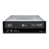 image of LG GGC-H20L 6x Blu-ray Drive With LightScribe -  (Double-layer) - BD-ROM/HD DVD-ROM/DVD-RAM/�R/�RW -   6x (BD) -   3x (HD DVD) - 16x 8x 16x (DVD) - 40x 24x 40x (CD) - Serial ATA - Internal - Black - Bulk