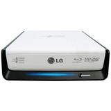 LG BE06LU10 6x Blue-ray Super Multi Blue Drive with LightScribe - (Double-layer) - BD-R/RE/HD DVD-ROM - 6x 2x 6x (BD) - 3x (HD DVD) - 16x 8x 16x (DVD) - 40x 24x 40x (CD) - USB - External - Retail