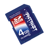 Patriot Memory 4GB Signature Secure Digital High Capacity (SDHC) Card - (Class 6)