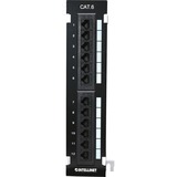 IC INTRACOM - INTELLINET Intellinet Network Solutions Cat6 Wall-mount Patch Panel