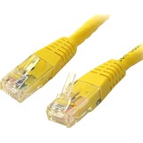 STARTECH.COM StarTech.com 50 ft Cat 6 Yellow Molded Gigabit Crossover RJ45 UTP Cat6 Patch Cable