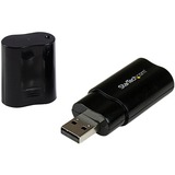 STARTECH.COM StarTech.com USB Stereo Audio Adapter External Sound Card