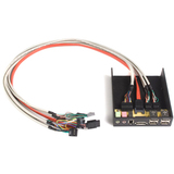 StarTech.com 3.5' Multi Port Panel for Front Drive Bay with eSATA