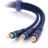 Cables To Go Velocity Component Video Cable - 3 x RCA - 3 x RCA - 35ft - Blue