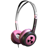 ifrogz Earpollution Toxix Stereo Headphone - Wired Connectivity - Stereo - Over-the-head - Pink