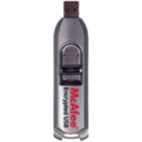 McAfee Zero Footprint Bio USB-BIOX-1GBPFI 1 GB USB 2.0 Flash Drive USB-BIOX-1GBPFI