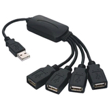 MPT USB-CBBH 4-Ports Flexible Self Powered Mini USB 2.0 Hub - USBCBBH