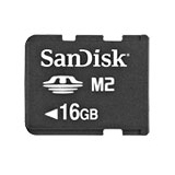 SanDisk 16GB Memory Stick Micro (M2) - SDMSM2016GA11M