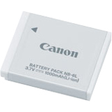 Canon NB-6L Lithium Ion Digital Camera Battery - 2607B001