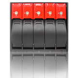 iStarUSA BPN-350SAS-RED 3.5" Trayless RAID Cage - BPN350SASRED