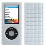 Speck Products PixelSkin NN4PXLWHT Multimedia Player Skin for iPod - Rubber - White