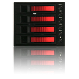iStarUSA BPU-340-SA-RED 3.5" Hard Drive RAID Cage - BPU340SARED