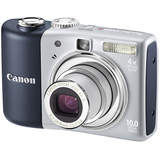 image of Canon PowerShot A1000 IS Digital Camera - Blue - 10 Megapixel - 16:9 - 4x Optical Zoom - 4x Digital Zoom - 2.5
