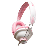 ifrogz Earpollution ThrowBax Stereo Headphone - Wired Connectivity - Stereo - Over-the-head - Pink