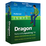 Nuance Dragon NaturallySpeaking v.10.0 Preferred - A109ACN9100