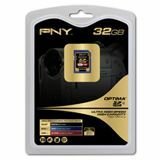 PNY 32GB Secure Digital High Capacity (SDHC) Class 4 Card - PSDHC32G4FS