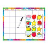 Trend Wipe-Off Accent Calendar Kit - T27801