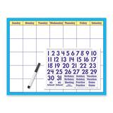 Trend Wipe-off Calendar Kit Cling Numeral - T27802