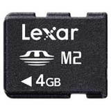 Lexar Media 4GB Memory Stick Micro (M2) Mobile Memory Card - LMSM4GBACNA
