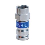 PCT International Channel Master Universal RG-6 F Compression Connector - PCTTRS6L