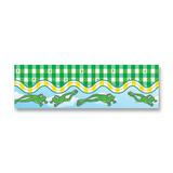 image of Carson-Dellosa Frog & Gingham Pop Apart Border Puzzle Strips