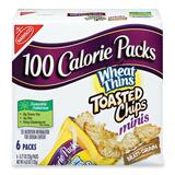 Kraft Foods 100-Calories Wheat Thins Snack Pack - Wheat - 0.74oz