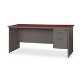67254 - Lorell Durable Single Pedestal Desk