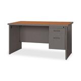 Lorell Durable Single Pedestal Desk - 67276