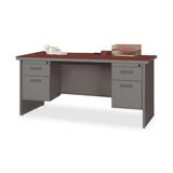 Lorell Durable Laminate/Steel Desk Ensembles