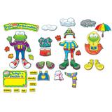 Carson-Dellosa Weather Frog Bulletin Board Set - 110079