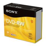 Sony DVD-RW Media - 10DMW47L