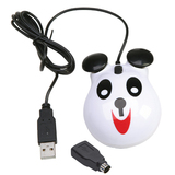 Ergoguys Panda Themed Computer Mouse - Optical - PS/2, USB - 2 x Button