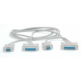 STARTECH.COM StarTech.com 6 ft DB9-DB25 Laplink Serial Cable